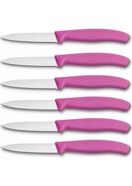 Pembe Meyve Bıçakları Seti