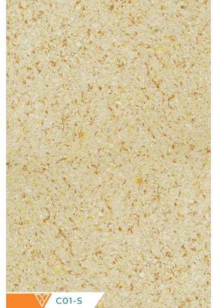 - Isı Ve Ses Yalıtımlı Sürülen Duvar Kağıdı | Kendinden Yapışkanlı | Krem | C01-1,5 Kg | 5m²