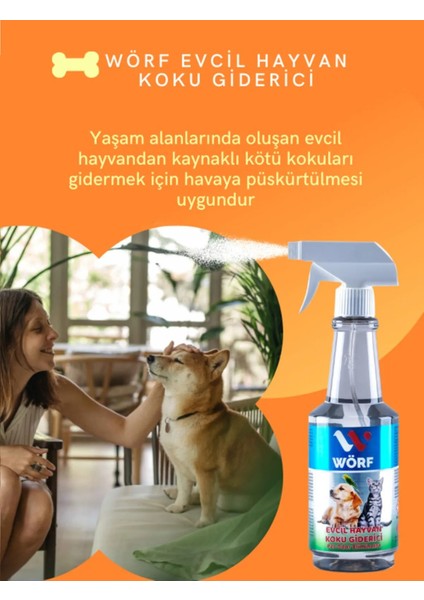 Dlr Wörf Evcil Hayvan Koku Giderici Sprey Petshop