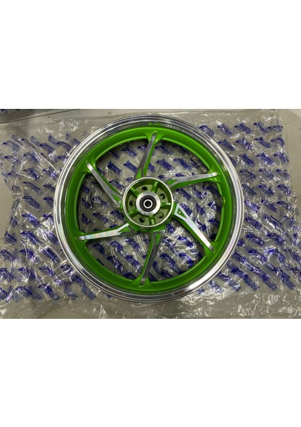 Kd F 125 Arka Jant - Çelik (3.50X17) Yeşil