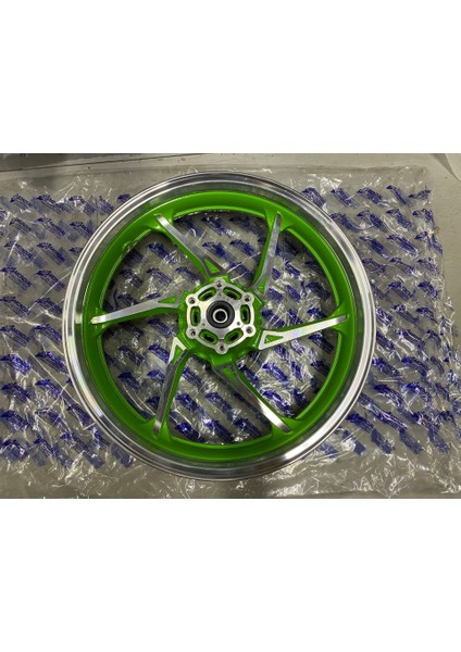 Kd F 125 Arka Jant - Çelik (3.50X17) Yeşil