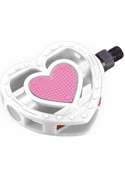 Bisiklet Mtb Pedal-20 Kalpli Beyaz-Pembe