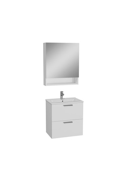 Mia Banyo Dolabı Seti 60 cm Beyaz 66049