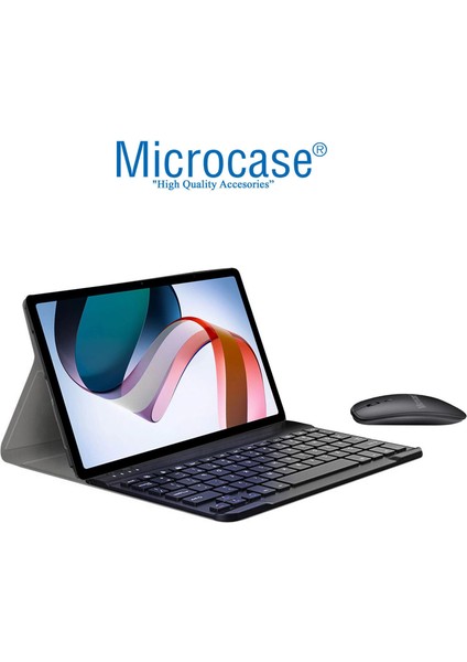 Xiaomi Redmi Pad 10.61 Inch Bluetooth Klavye ve Mouse + Standlı Kılıf - Bkk6