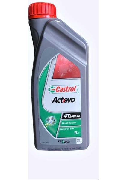 Castrol Actevo ( 20W-40 ) 4t Yağ