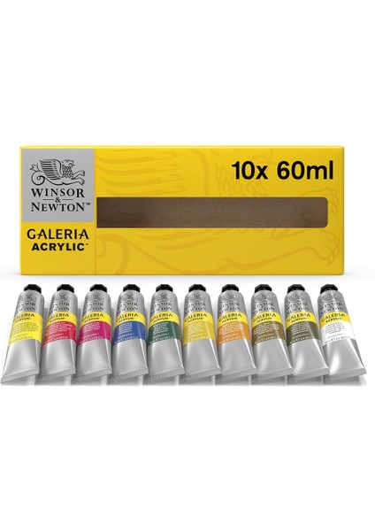 Galeria Akrilik Boya Seti 10X60ML