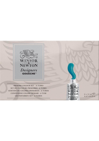 Designers Guaj Boya Temel Renkler Seti 6X14ML