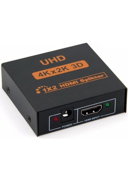 2 Port UHD 4K HDMI Switch Ekran Monitör Splitter Çoklayıcı Çoğaltıcı