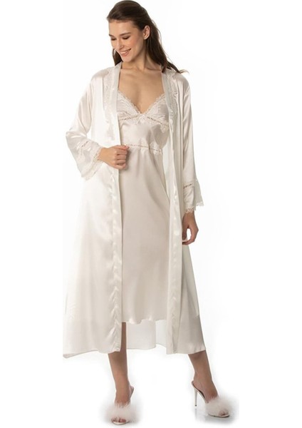 Altılı Çeyiz Gecelik Sabahlık Set 6960