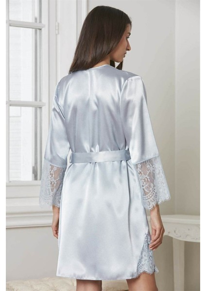 6'Lı Kaplı Midi Gecelik Sabahlık Set 6015 Royal modelleri