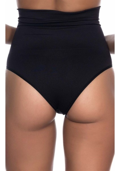 Emay Dikişsiz Çift Kat Brasil Slip Korse 2039 Siyah fiyatları