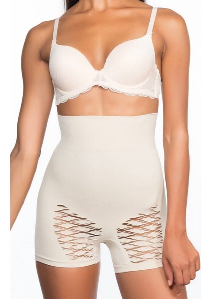 Emay Ten Dikişsiz Yüksek Bel Paçalı Korse 2064 fiyatları