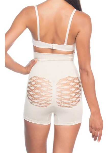 Emay Ten Dikişsiz Yüksek Bel Paçalı Korse 2064 modelleri