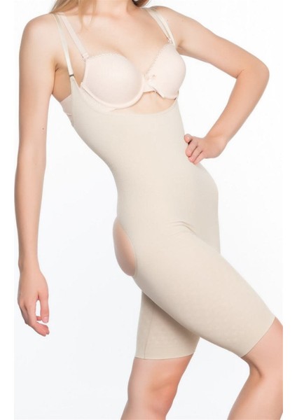 Emay Göğüs Arka Açık Paçalı Boy Korse 2038 modelleri