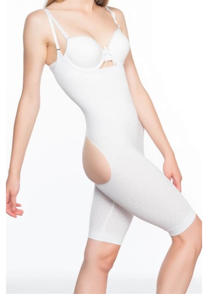 Emay Göğüs Arka Açık Paçalı Boy Korse 2038 fırsatları