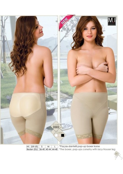 Emay Paçası Dantelli Pop - Up Korse 2002 fiyatları