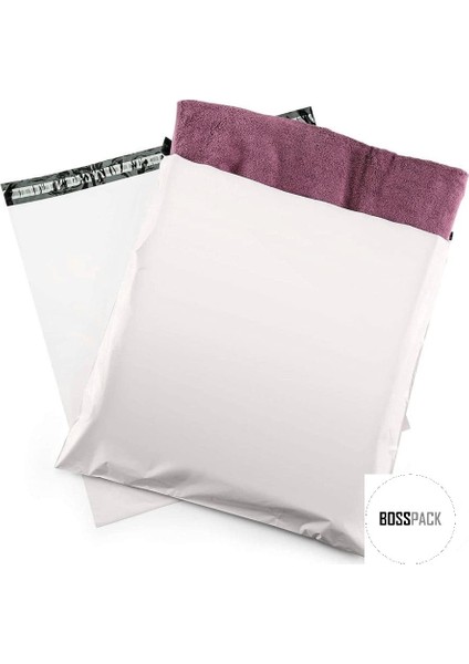 Pack Ekonomik Kargo Poşeti (30X38+5 Cm) Cepsiz Kargo Poşeti (100 Adet)