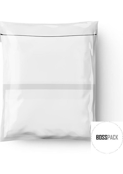 Pack Ekonomik Kargo Poşeti (30X38+5 Cm) Cepli Kargo Poşeti (100 Adet)