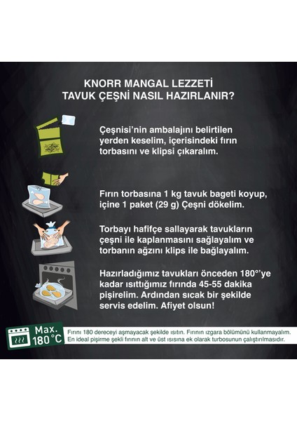 Fırında Tavuk Çeşnisi Mangal Lezzeti 29 gr X3