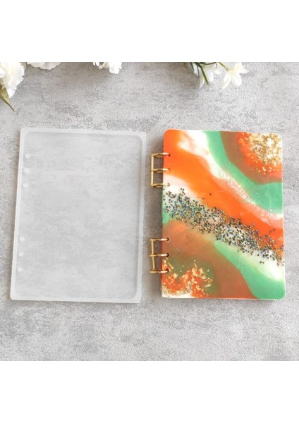 Epoksi Silikon Kalıp A5 Tekli Defter Kabı Epoksi Silikon Kalıbı