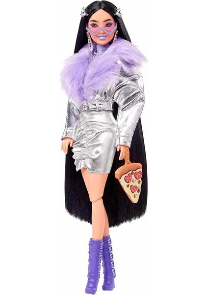 Barbie Extra Mor Botlu Bebek HHN07