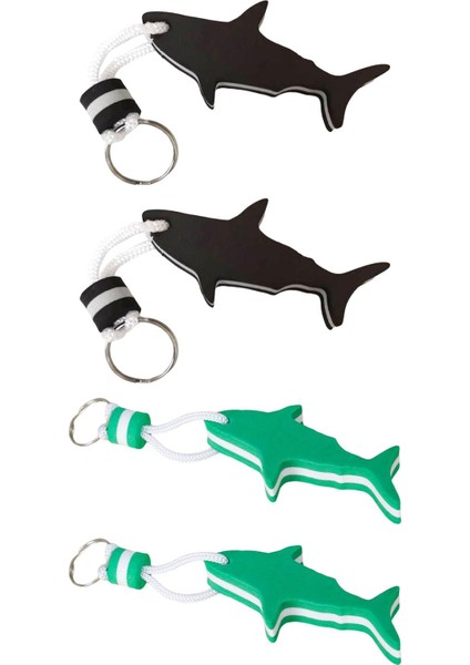 4 Adet Yüzen Anahtarlar Yalancı Anahtarlar Kayak Rafting Açık Hava Sörfü 2 Adet Yeşil Ve 2 Adet Siyah (Yurt Dışından)