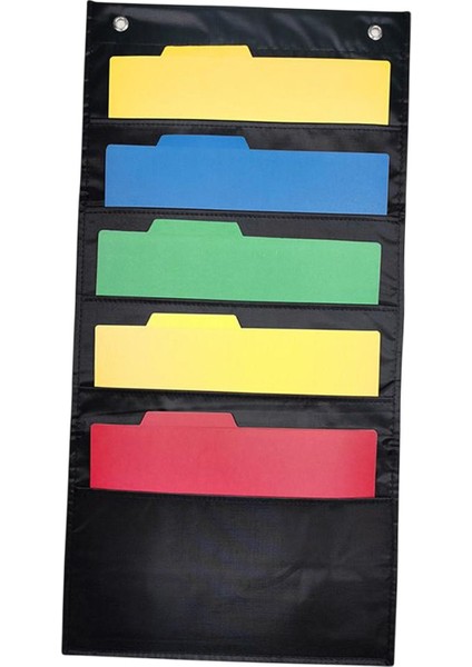 Duvar Çizelgesi Cep Grafik Depolama Çantası 5 Cep Dosya Organizatör Posta Kutusu Için (Yurt Dışından) fırsatları