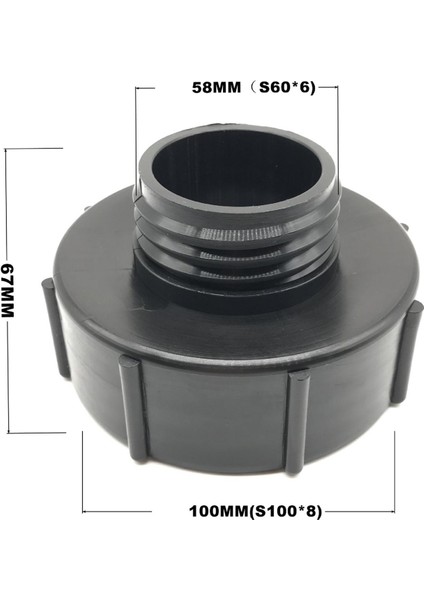 Ibc Tote Adaptör Hortum Konnektörü Değiştirme Takma Parçalar Su Deposu (Yurt Dışından)