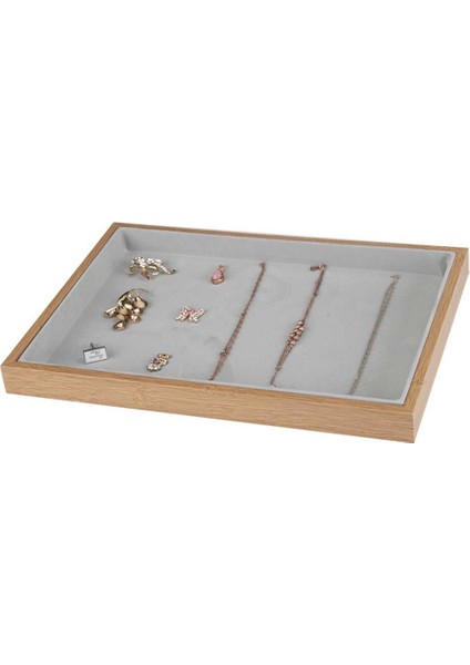 Çok Amaçlı Kadife Takı Ekran Tepsisi Boncuk Kolye Vitrin Ev Dükkanı (Yurt Dışından) fiyatları