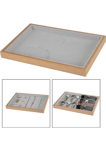 Çok Amaçlı Kadife Takı Ekran Tepsisi Boncuk Kolye Vitrin Ev Dükkanı (Yurt Dışından) fırsatları