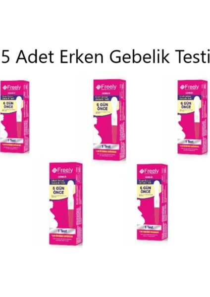 Erken Gebelik Testi 5 Adet