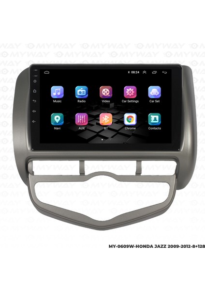Honda Jazz Android Multimedya Carplay Navigasyon Ekran - 8gb RAM+128 GB HDD - Myway fırsatları