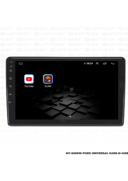 Ford Kuga Android Multimedya Carplay Navigasyon Ekran - 8gb RAM+128 GB HDD - Myway