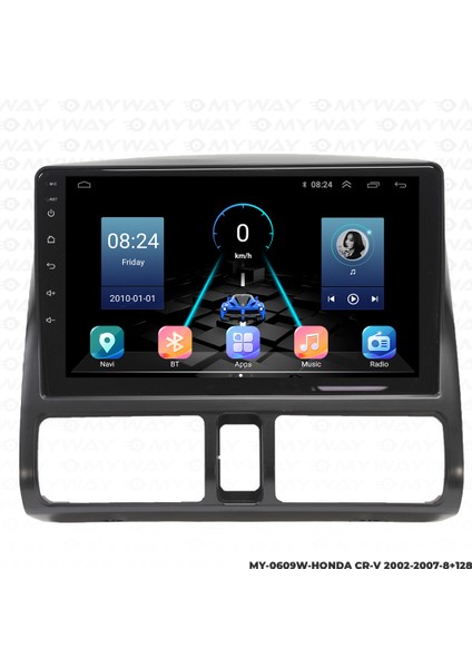 Honda Cr-V Android Multimedya Carplay Navigasyon Ekran - 8gb RAM+128 GB HDD - Myway fiyatları