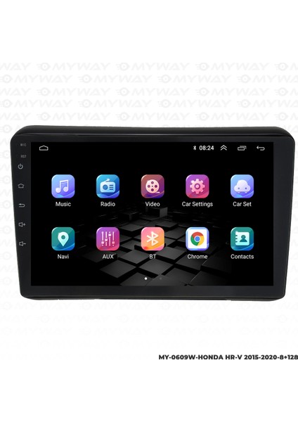 Honda Hr-V Android Multimedya Carplay Navigasyon Ekran - 8gb RAM+128 GB HDD - Myway fırsatları