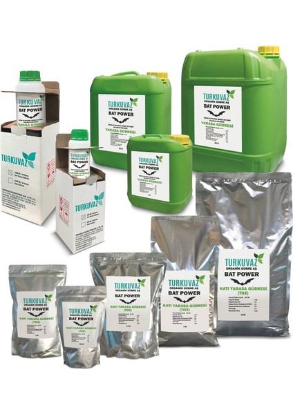 Organik Bat Power Sıvı Yarasa Gübresi 500 Ml.