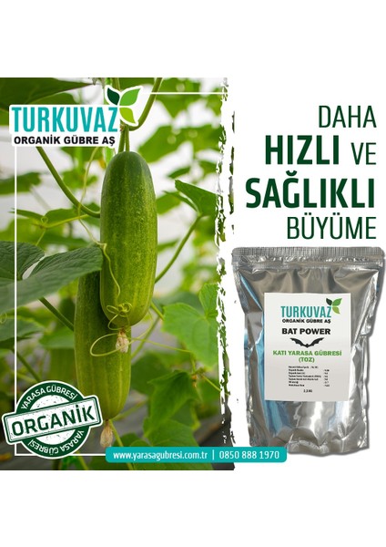 Organik Bat Power Sıvı Yarasa Gübresi 500 Ml.
