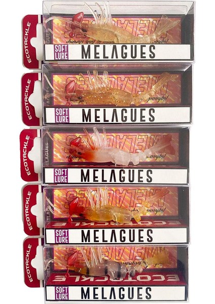 Melagues Silikon Karides 7.9cm 7.5gr