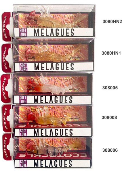Melagues Silikon Karides 7.9cm 7.5gr