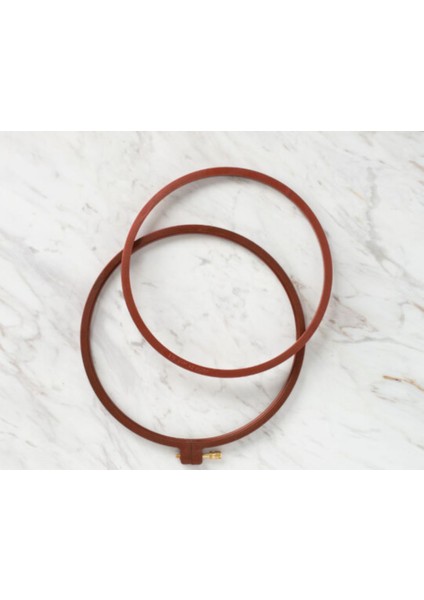 No:2 Vidalı Plastik Kasnak - Nakış Kasnağı - 228MM - 10MM