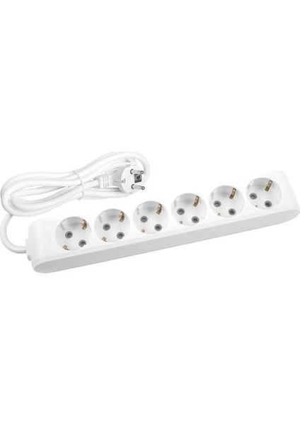 Multi-Let Altılı Priz Topraklı Kablolu Ç.k. 5 mt