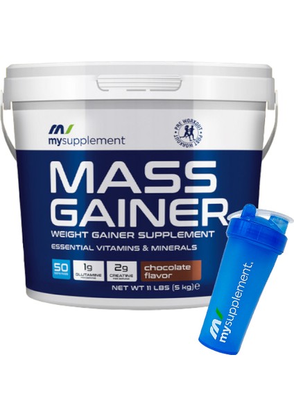 Mysupplement Mass Gainer Karbonhidrat Tozu Çikolata 5000 gr