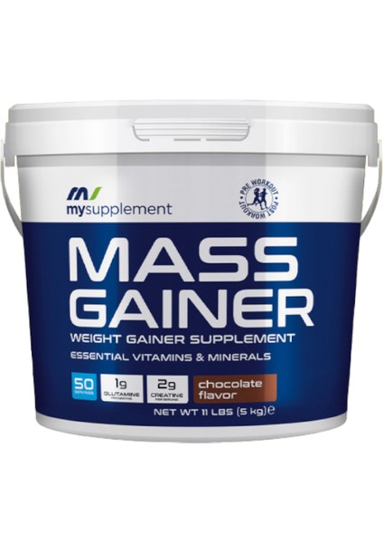 Mysupplement Mass Gainer Karbonhidrat Tozu Çikolata 5000 gr