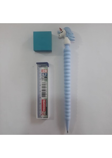 0,7 Unicorn Başlıklı Uçlu Kalem Seti