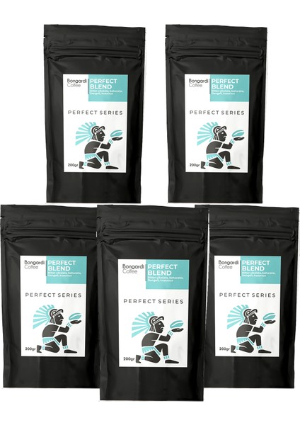Perfect Blend Premium Filtre Kahve 5x200
