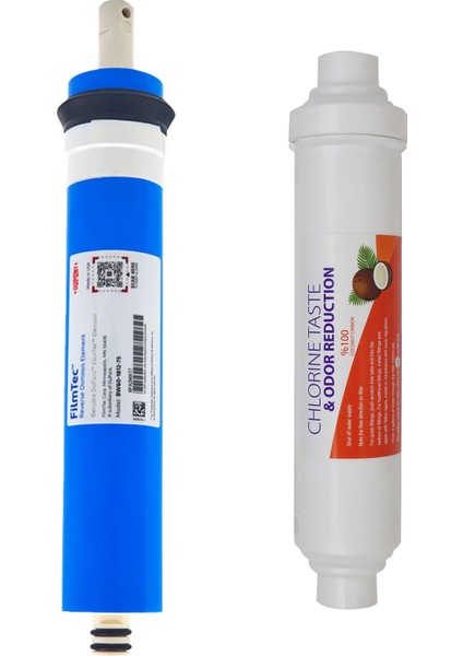 Su Arıtma Membran Filtreleri + Tatlandırıcı Post Karbon Filtre