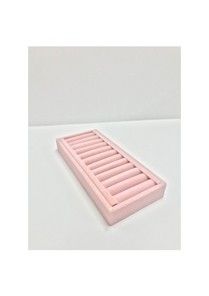 Megas Dekor Rulo Yüzük Sergileme Tablası (10X24CM) (Çekmece Içi Organizer/düzenleyici)
