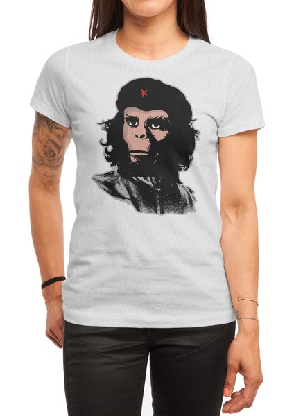 Che Guevara Mix-Up Beyaz Spor Tişört