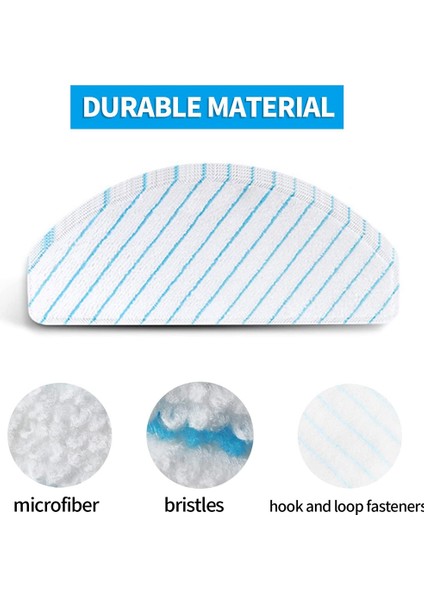 Ecovacs T8 N8PRO T8 Max Robotik Süpürge Aksesuarları B Için Uyumlu Yedek Kullanımlık Mop Pad (Yurt Dışından) indirimleri