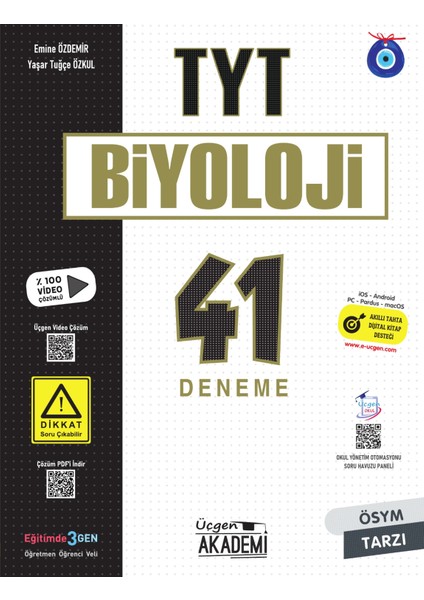 TYT Biyoloj 41 Li Deneme Sınavı 2023